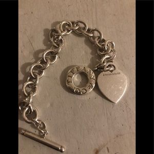 Tiffany & Co. Heart tag toggle charm bracelet